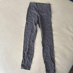 Lululemon size 4 align leggings grey